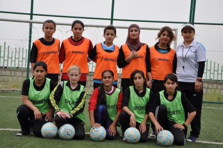 Supporting Girls Soccer Teams in Iraqi-Kurdistan and&nbsp;Syria