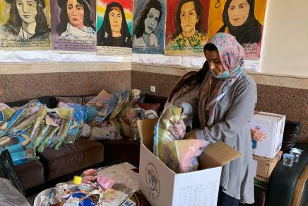 Emergency Relief – Fire in Yazidi Refugee&nbsp;Camp