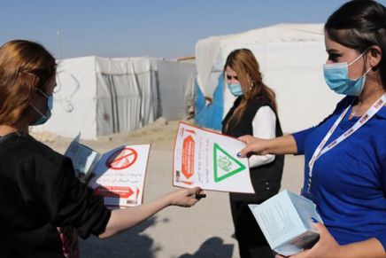 Call for support of Yazidi self-organized Corona Awareness&nbsp;Teams