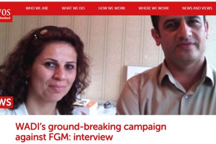 Looking back: “WADI’s ground-breaking campaign against&nbsp;FGM”