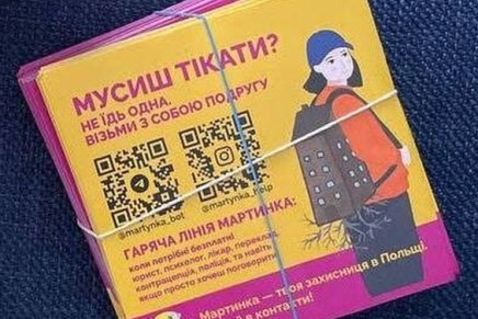 ‘Martynka’, a helpline for Ukrainian Women fleeing the&nbsp;war