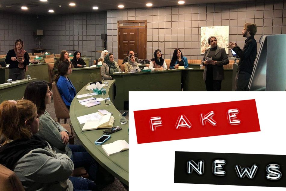 Training in Kurdistan on Fake News and Cyberbullying
