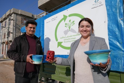 Shred Up Halabja: Recycling project gives a glimpse of&nbsp;hope