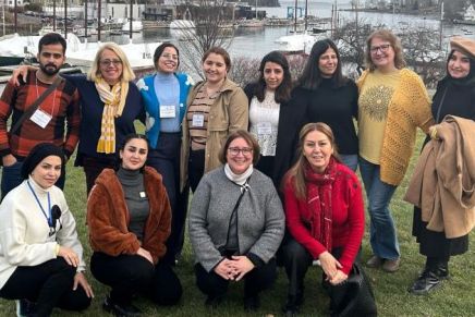 Finding Our Voices meets with Iraqi domestic violence&nbsp;activists
