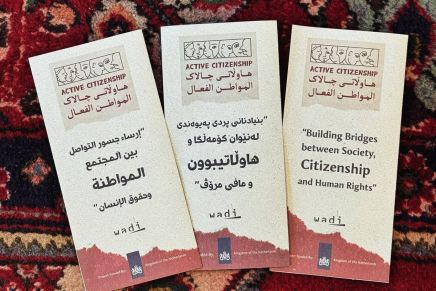 New Brochure about the Active Citizenship-Campaign